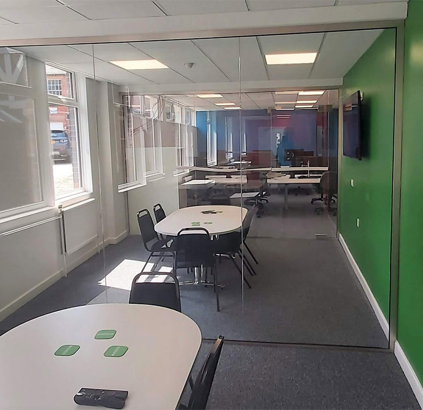 Image showcasing Glass Partitions | Create Privacy Without Loosing Light
