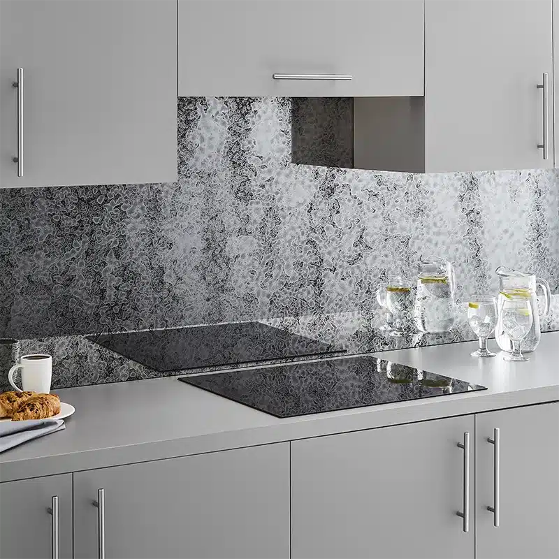 Black Mottled Mirror