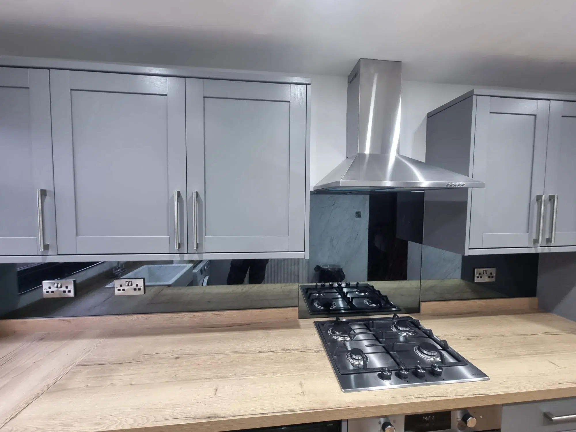 Grey Smoked Mirror